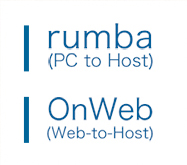 Rumba(PC to Host)　Onweb(Web-to-Host)